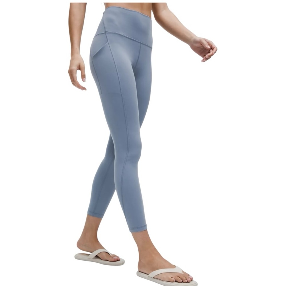 Lululemon Athletica Align Women's light Blue High-Waisted Leggings size 8